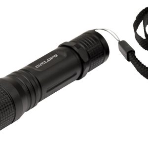 Cyclops TF-150 Flashlight Black Anodized 150 Lumens White Cree LED