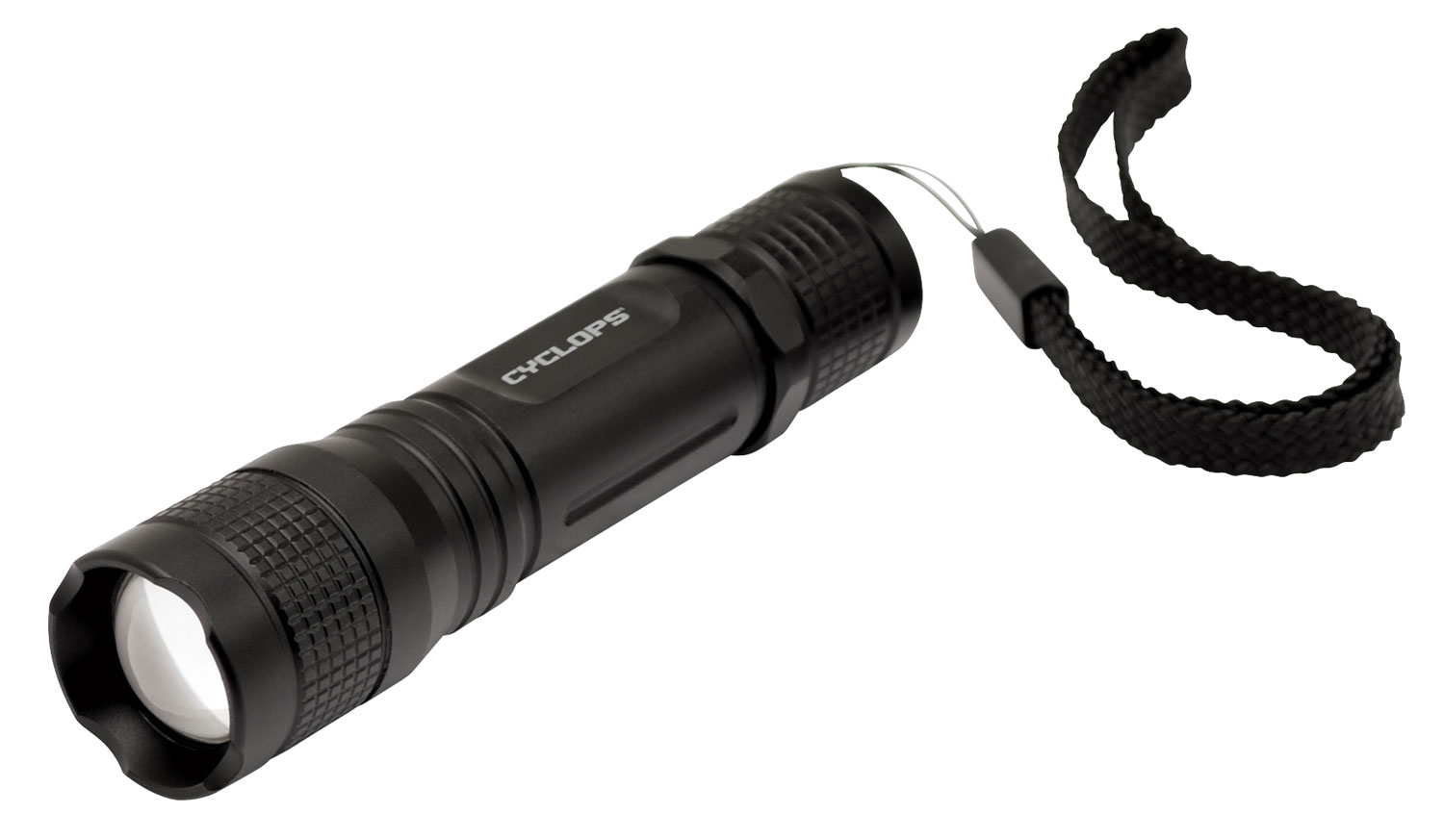 Cyclops TF-150 Flashlight Black Anodized 150 Lumens White Cree LED