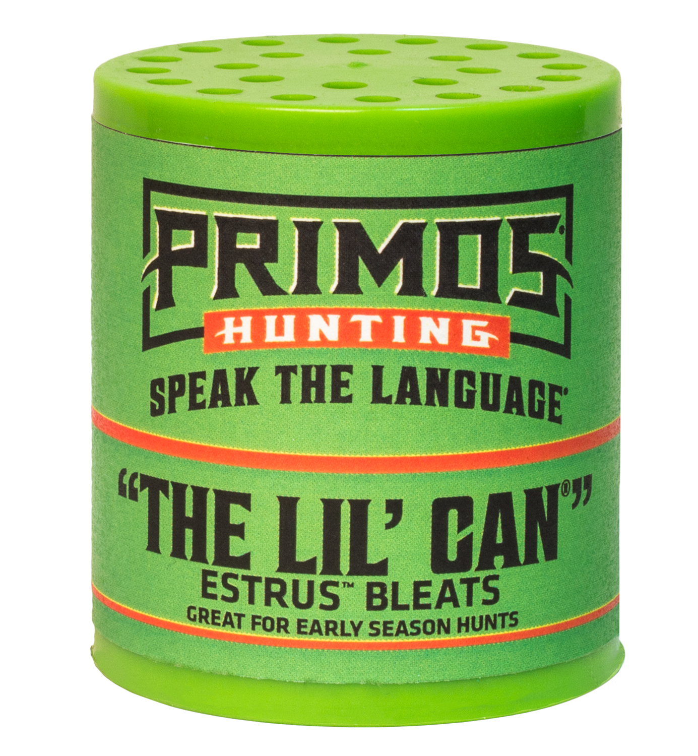 Primos 731 The Lil’ Can Call Attracts Deer Green Plastic