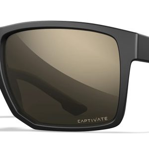 Wiley X Founder Tungsten Mirror Lens Polycarbonate Matte Black w/ Tan Frame