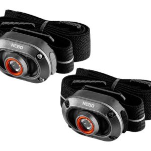 NEBO Mycro 250 Lumen Rechargeable Headlamp 2 Pack