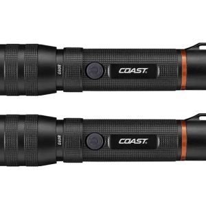 COAST G60R Rechargeable Flashlight 2 Pack