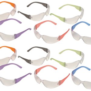 Pyramex Intruder Glasses Adult Clear Lens Anti-Scratch Polycarbonate 12 Pair