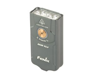 Fenix E03R V2 500LUM Keychain Gray