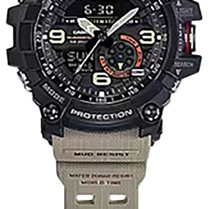 G-shock/vlc Distribution G-Shock MudMaster Keep Time Tan Size 145-215mm Features Digital Compass