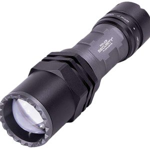 Long Throw Flashlight 400 Lumens Black