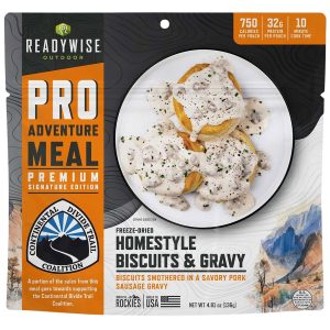 Wise Foods Pro Meal Biscuits and Gravy 2 Servings 6 Per Case