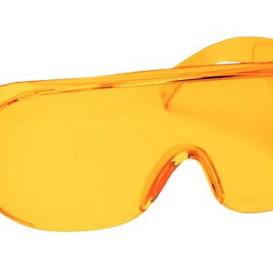 Walker's Sport Glasses Full Coverage Adult Amber Lens Polycarbonate Amber Frame