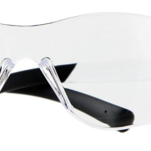 Pyramex Zteck Combo Adult Clear Lens Polycarbonate Clear Frame