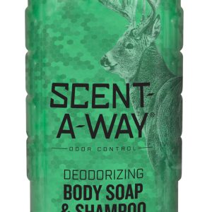 Scent-A-Way Max Green Soap Odor Eliminator Odorless Scent Vegetable Proteins 12 oz Liquid