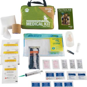 Adventure Medical Kits Adventure Trail Dog Medical Kit Treats Injuries Green