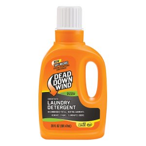 Dead Down Wind Laundry Detergent Odor Eliminator Natural Woods Scent 20 oz Jug