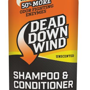 Dead Down Wind Shampoo/Body Wash Odor Eliminator Unscented Scent 12 oz Bottle