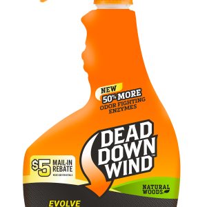 Dead Down Wind Evolve Field Spray Cover Scent Natural Woods Scent 24 oz Trigger Spray