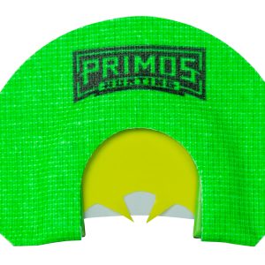 Primos the Veronica Diaphragm Call Triple Reed Turkey Hen Sounds Green Plastic Spur Cut