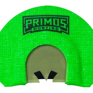Primos the Karen Diaphragm Call Triple Reed Turkey Hen Sounds Attracts Turkey Green Plastic