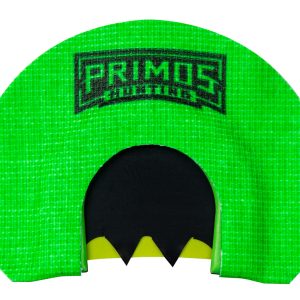 Primos the Deborah Diaphragm Call Triple Reed Turkey Hen Sounds Green Plastic