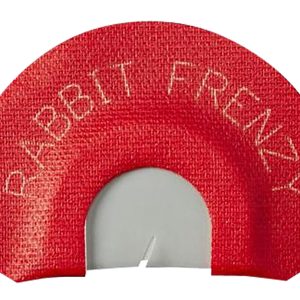 Johnny Stewart Wildlife Calls Rabbit Frenzy Diaphragm Call Double Reed Rabbit Sounds Attracts Predator Species Red 45 Degree Cut