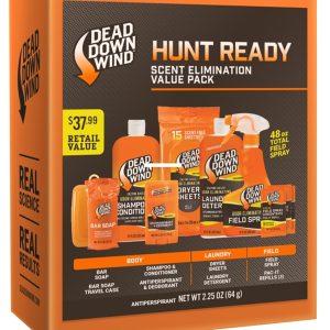 Dead Down Wind Hunt Ready Kit Odor Eliminator Unscented 10 pieces
