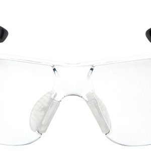Pyramex Endeavor Glasses Clear Lens Anti-Fog Black-Gray Frame