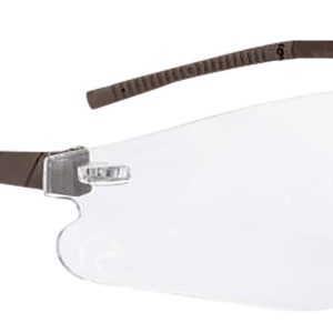 Ducks Unlimited Youth Shooting Glasses Clear Lens Brown Frame