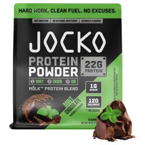 Jocko Chocolate Mint Protein Powder Bag