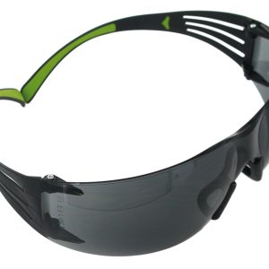 Peltor Sport SecureFit 400 Adult Wraparound Gray Lens Polycarbonate Black Frame