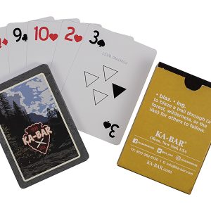 Ka-Bar Ka-Bar Playing Cards Multi-Color 3.50" Doubles as Trail Markers