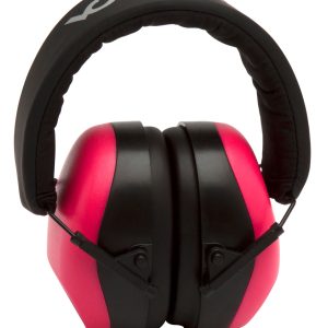 Pyramex Venture Gear V80 Muff Foam 26 dB 32 dB Over the Head Orange Pink/Black Adult 1 Pair
