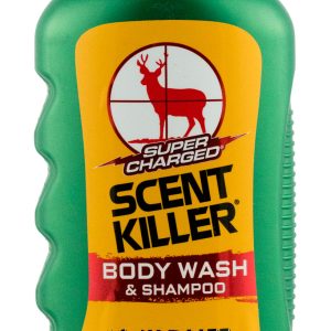 Wildlife Research Scent Killer Super Charged Body Wash/Shampoo Odor Eliminator Odorless Scent 12 oz Bottle