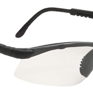 Radians Revelation Shooting Glasses Adult Clear Lens Anti-Fog Black Frame