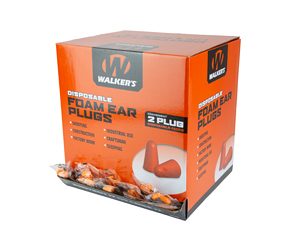 Walkers Foam Ear Plugs 1000PK Box