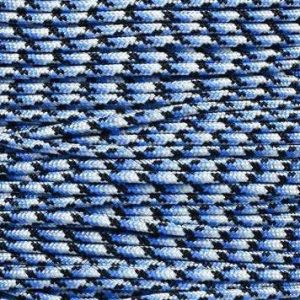 Mero 550 Paracord - 100' 550 lb Blue Snake Camo