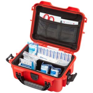 Nanuk 904S-880RD-PA0-FSA02 904 First Aid Case Red
