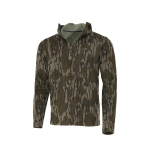 Muddy DV8 Quest Midweight Quarter Zip Hoodie Mossy Oak Bottomland XL