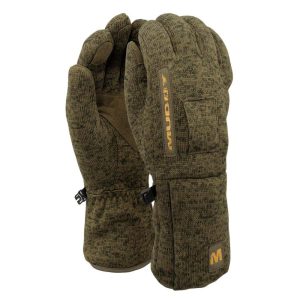 Muddy Nucleus Heated Midweight Glove Brown Clay L