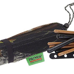 Primos Rattling System Big Buck Bag Attracts Deer Black/Brown Wood