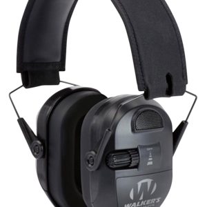 Walker's Ultimate Power Muff 26 dB Over the Head Black Polymer