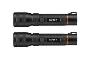 COAST G60R Rechargeable Flashlight 2 Pack