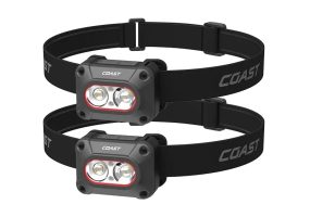 COAST FLX10R Rechargeable Headlamp 2 Pack